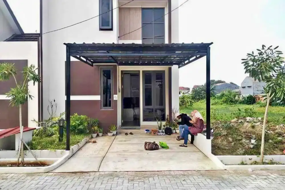 Pasang kanopi baja ringan