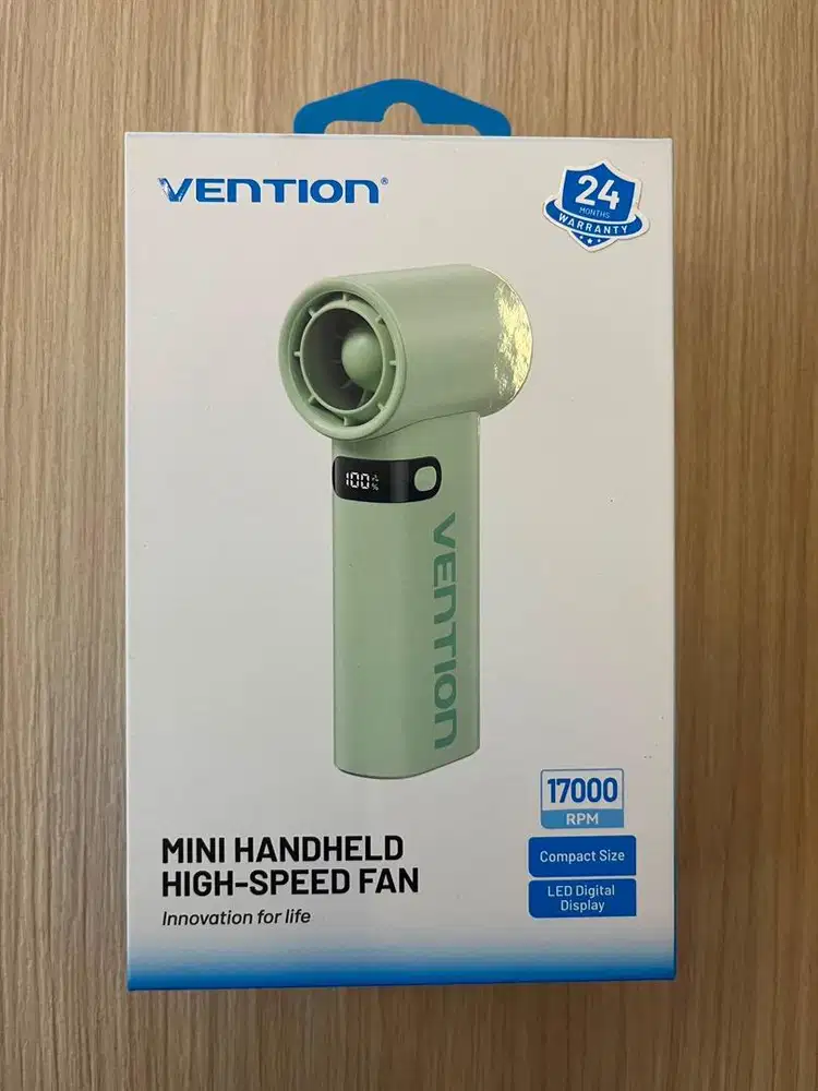 Kipas Vention Mini With Led Display Green / PBEG0