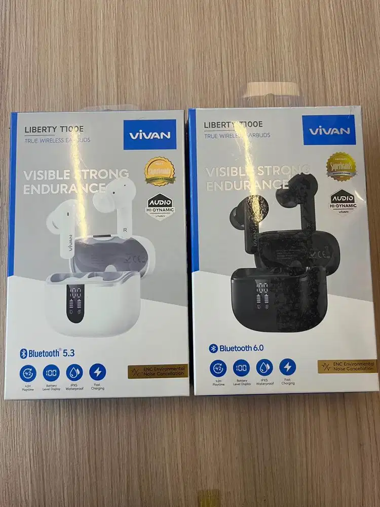 HF TWS Vivan Liberty T100E Black / White