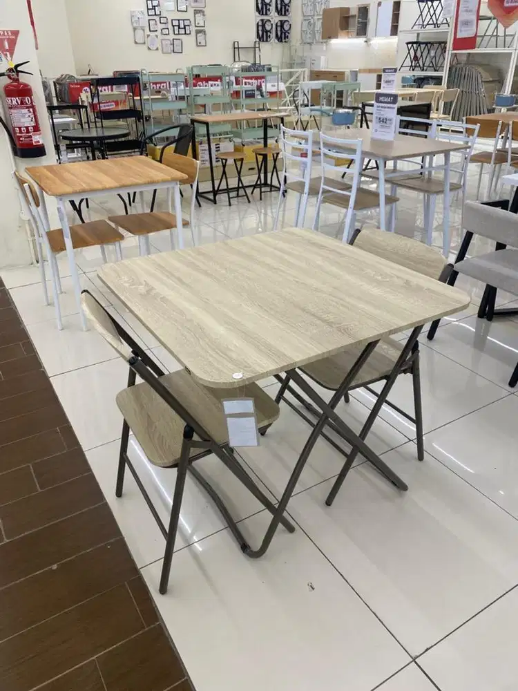 meja makan 2 dudukan Lipat