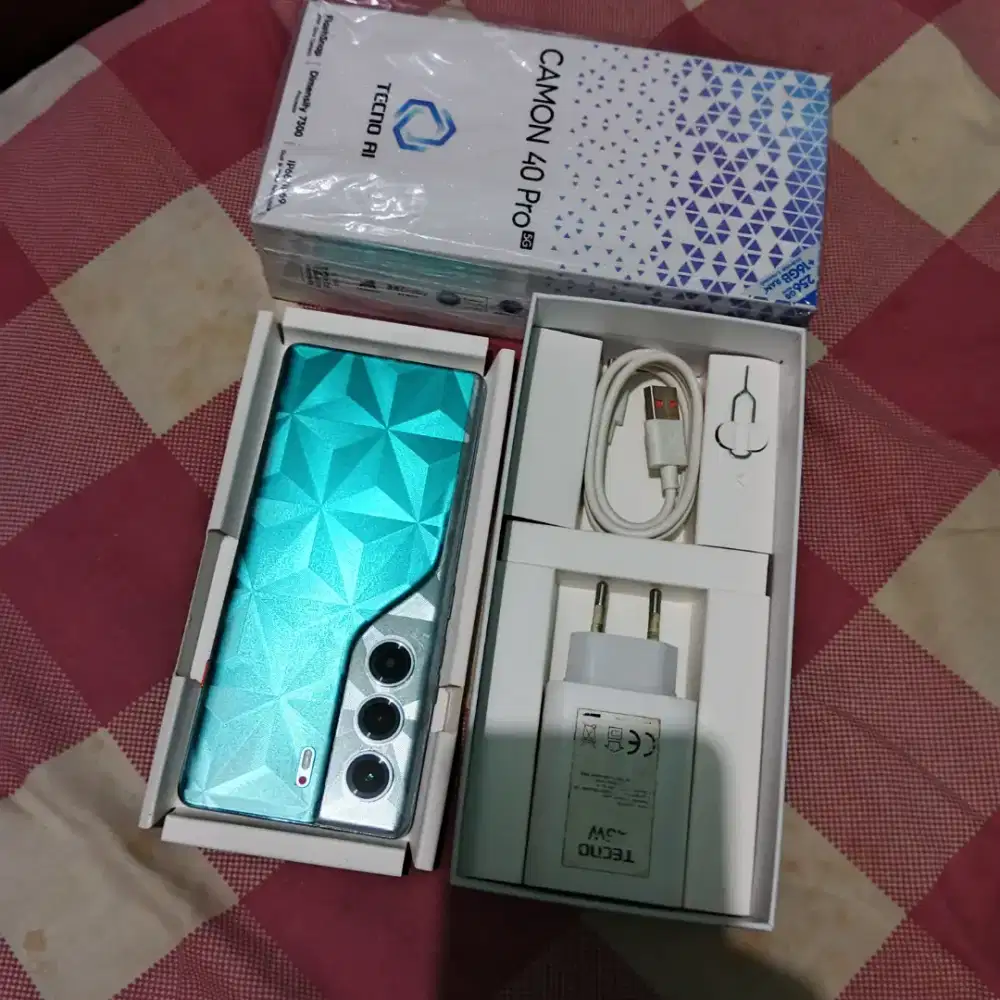 Fullset Camon 40 Pro 5G 256/8