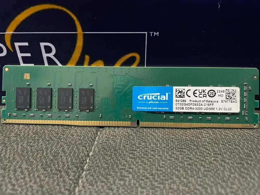 Crucial DDR4 32GB 3200 MHz