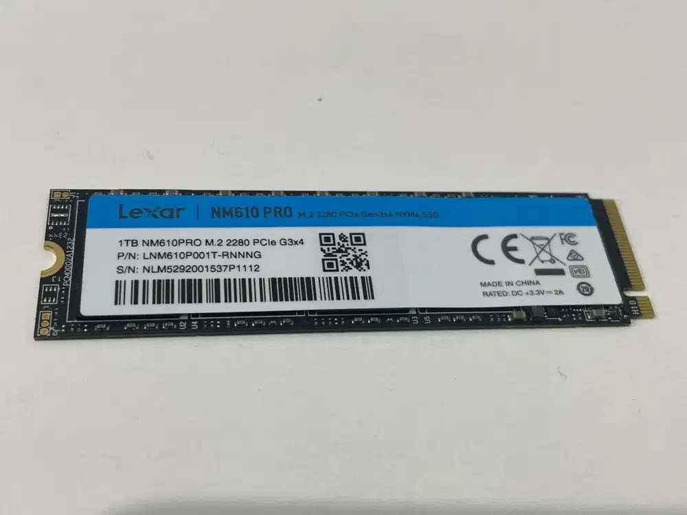 SSD Lexar NM610 PRO 1 TB NVMe Gen3x4