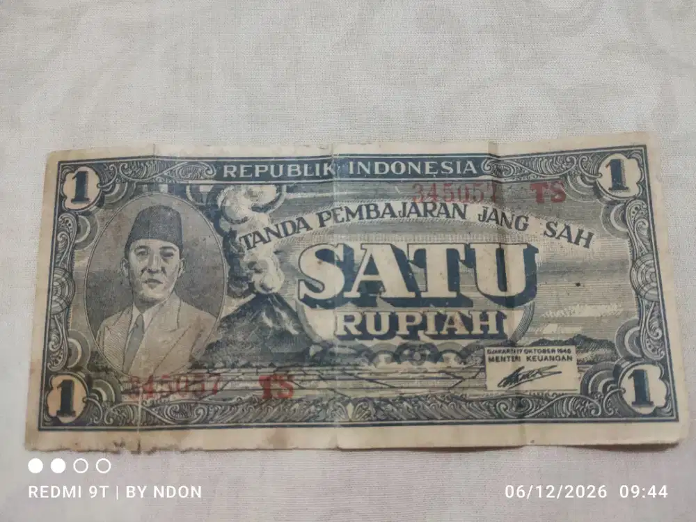 Uang Kuno Republik Indonesia tahun 1945 dan 1960