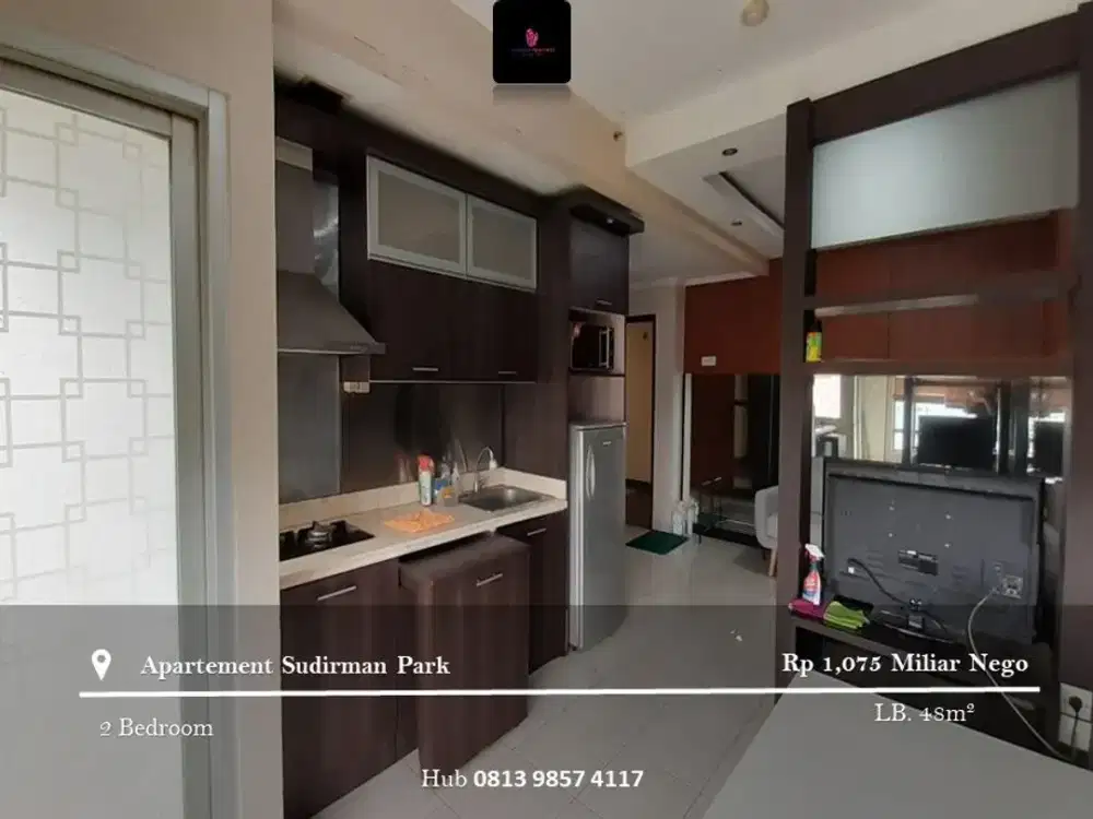 Dijual Apartement Sudirman Park Full Furnished 2BR Mid Floor