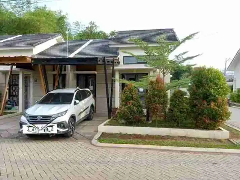 jual rugi rumah cluster mewah posisi hook