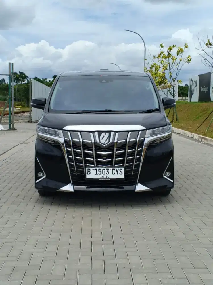 Toyota Alphard G Automatic 2020 Bensin Hitam  Metalik