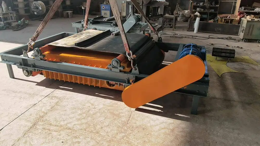 PT MASUSKITA UNITED - Jual Magnetic Separator Self-Cleaning Overband