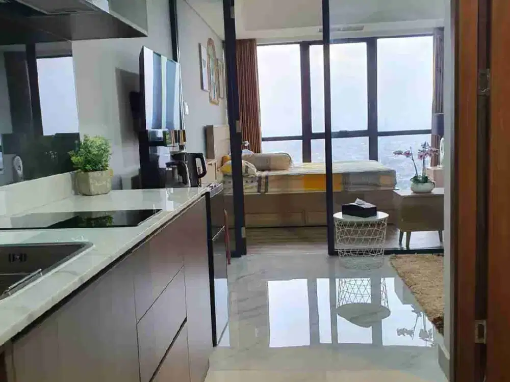JUAL CEPAT Apartment The Smith Alam Sutera 1 BR Luas 36 m2 Full Furnished 850 Jt Nepis