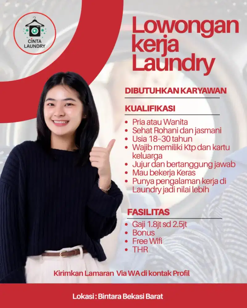 Lowongan Kerja Laundry