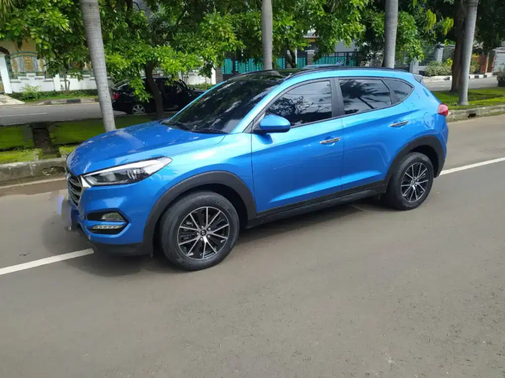 Tucson XG 2.0 Matic 2017 Biru Mulus Terawat Yuk Cek Segera