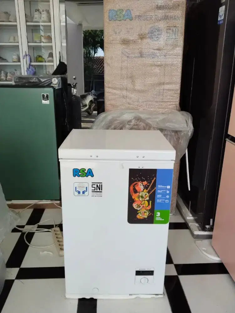 jual frizer termurah merk RSA TYPE 100L