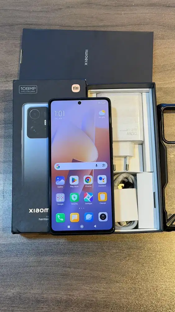 Xiaomi Mi 11T Pro Black 5G 12/256GB Resmi Lengkap