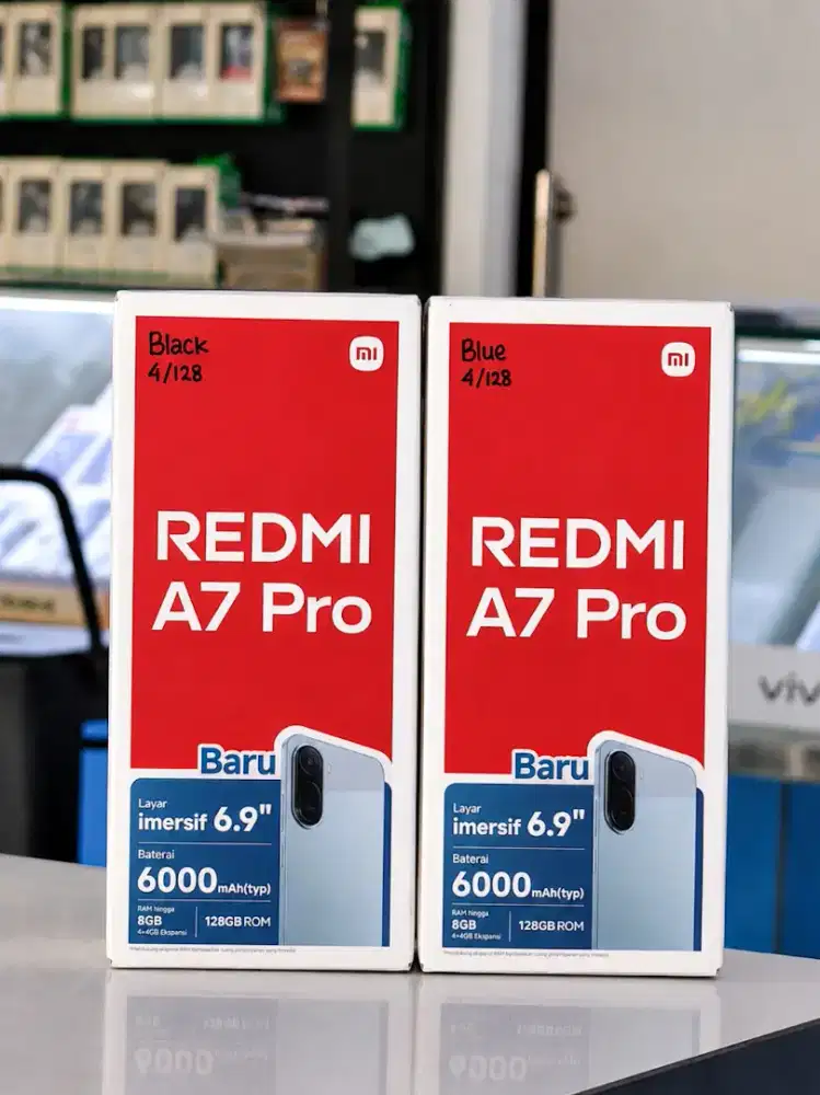 Redmi A7 Pro 4/128GB (new)*Bisa cod/diantar , Fastrespon WA