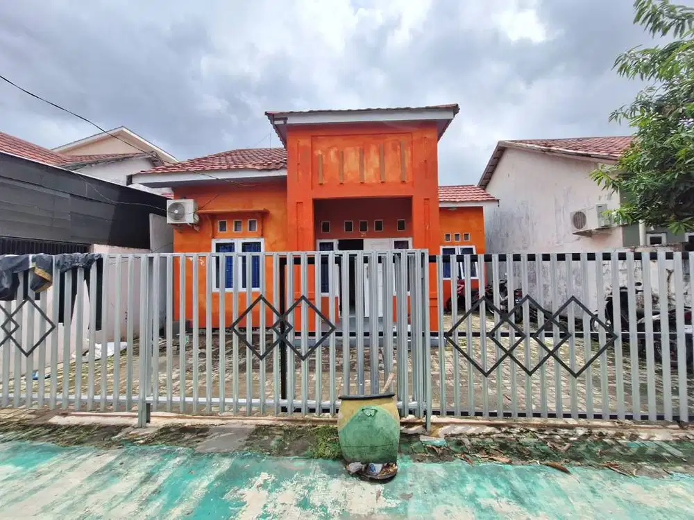 Rumah disewakan type 55/140, dekat ke kota Banjarmasin, cluster kecil