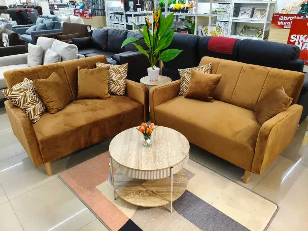 Paket Sofa Carmelia Lux + Meja Tamu + Karpet