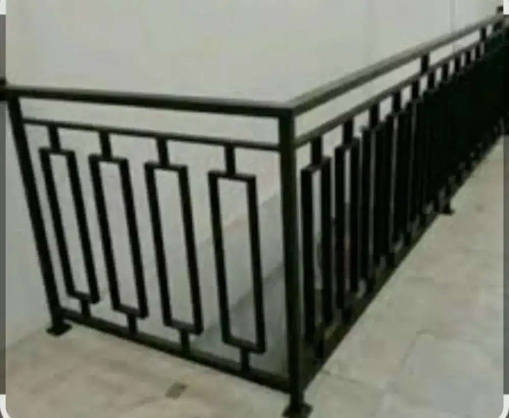 Pagar tralis minimalis