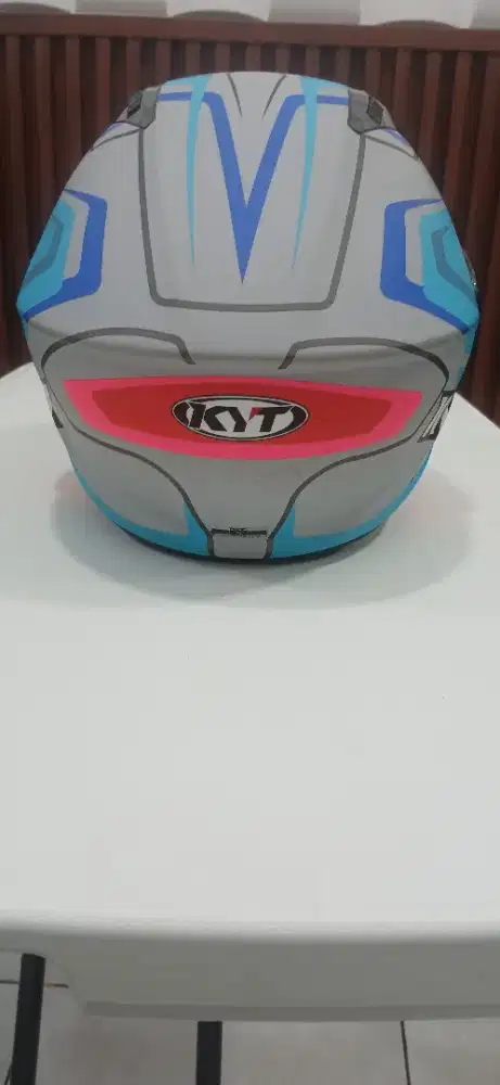 Dijual Helm KYT D-city overtech match blue