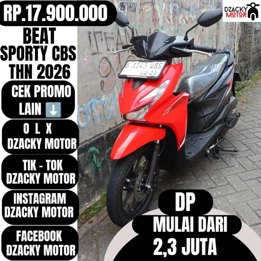 BEAT SPORTY CBS 2026 SECOND LIKE NEW