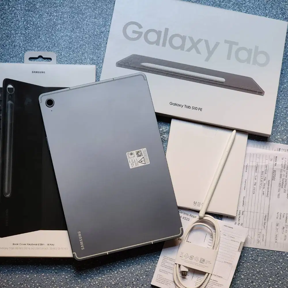 Samsung Tab S10 FE WIFI 8/128GB Garansi Resmi SEIN Februari 2027