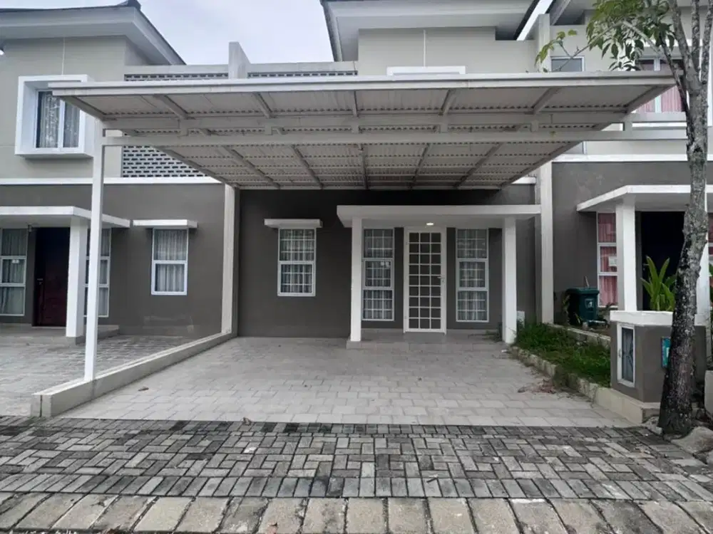 RUMAH CLUSTER MEWAH 2LT TENGAH KOTA DAN SIAP HUNI DEKAT JALAN PERKASA / SATRIA PEKANBARU