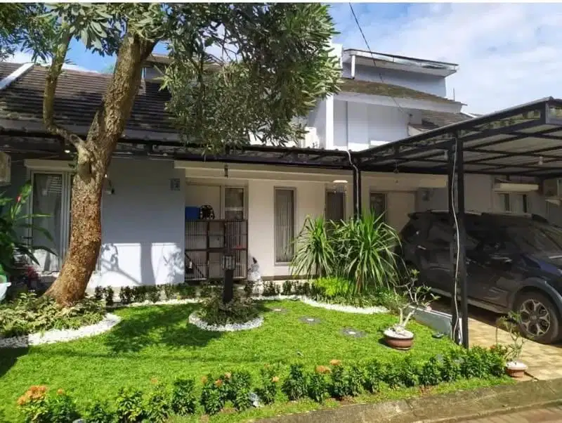 Disewakan Rumah Cluster luas dekat stasiun KRL Cisauk