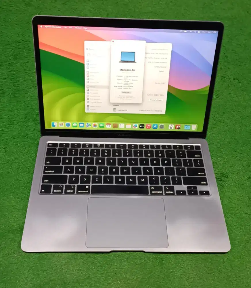 Apple MacBook Air 2020 i3 8/256 Grey Mulus Murah