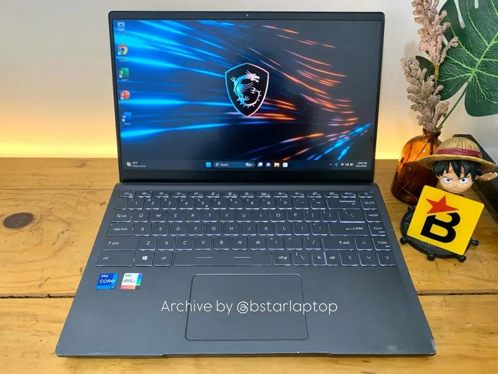 Laptop MSI Modern 14 11th Gen Intel Core i7 RAM 8 / 512 FHD IPS Elegan