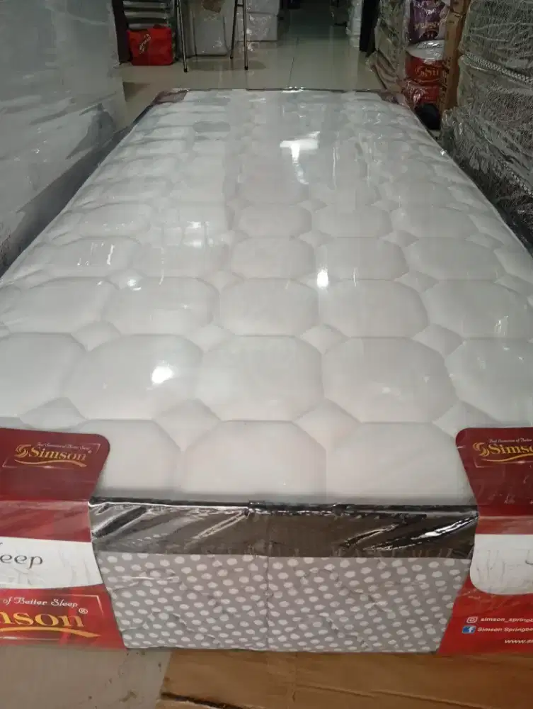 Jual promo kasur springbed Simson single 3 kaki