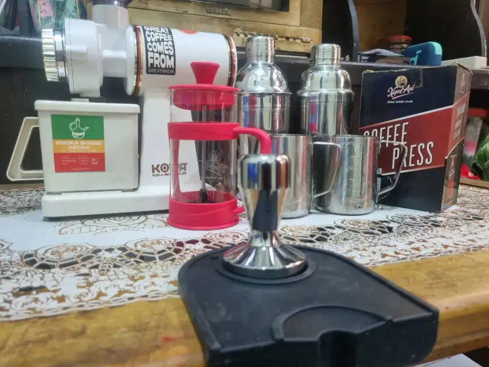Peralatan Kopi Grinder Masih Bagus Jual Cepat