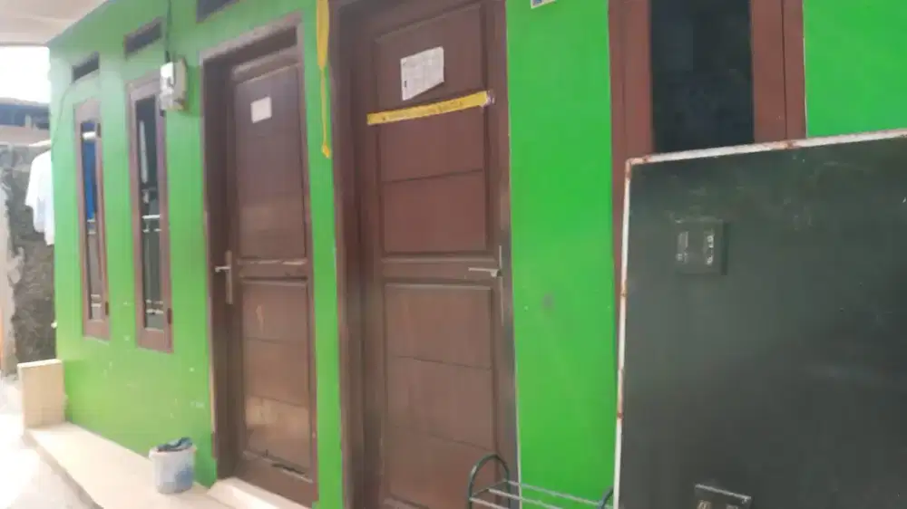 Kontrakan dijual 2pintu 265jt Areman Sukmajaya Depok