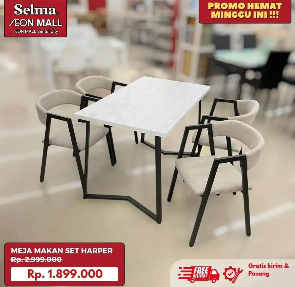 Harper meja makan