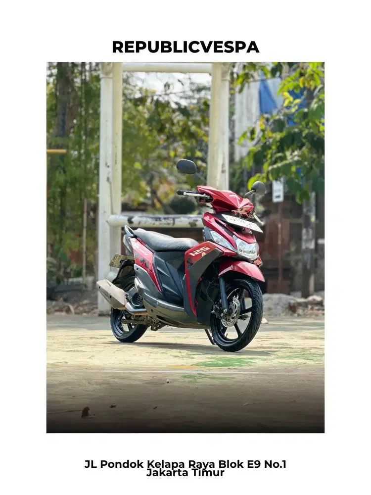 YAMAHA MIO M3 125 Fi TH 2015 WARNA ATTRACTIVE RED Perfect Condition