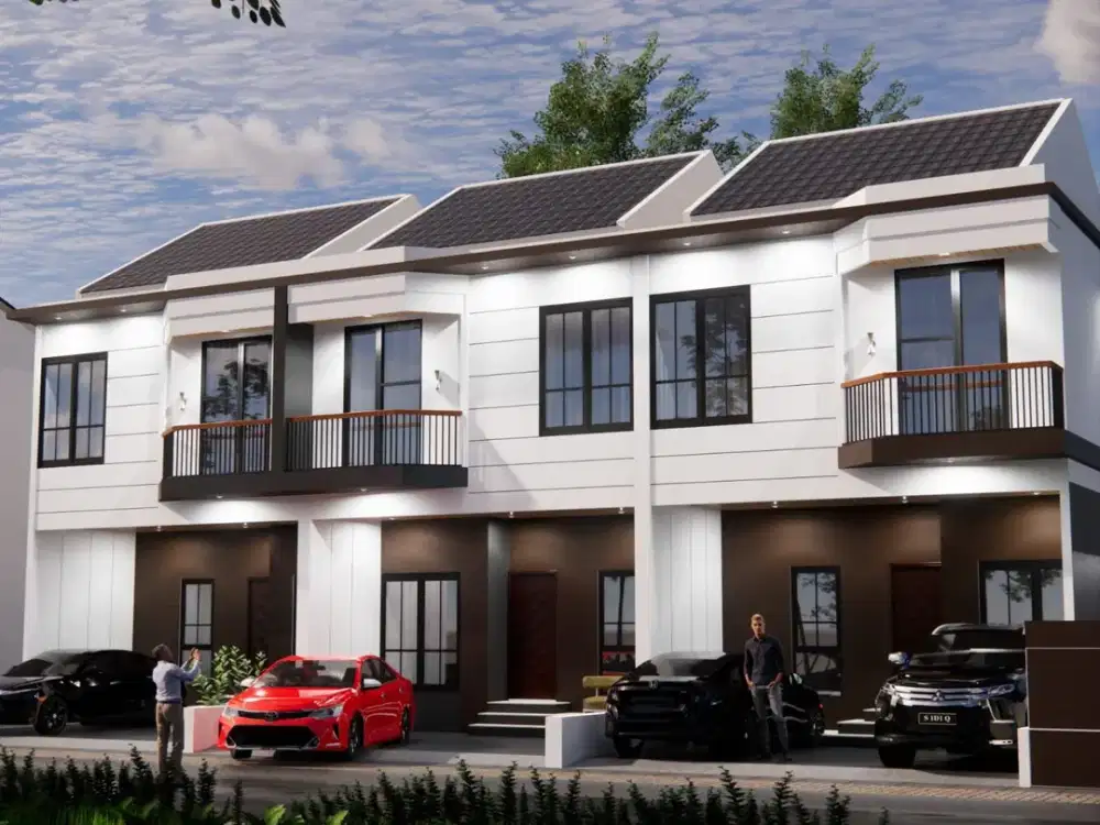 Rumah Baru Design Modern Minimalis 2 Lantai di Jln Taman Lagura. Jakarta Pusat
