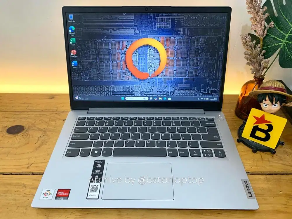 Laptop Lenovo Ideapad Slim 1 Athlon Silver 7120U RAM 8 DDR5 Garansi On
