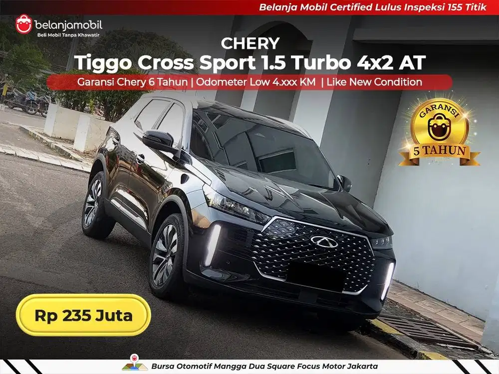 [ LOW KM 4RB ] Chery Tiggo Cross Sport 1.5 Turbo 4x2 AT 2025 2026