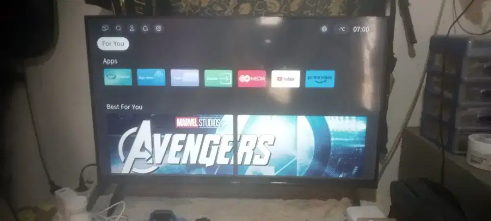 Smart tv  coocqq, tv normal bagus