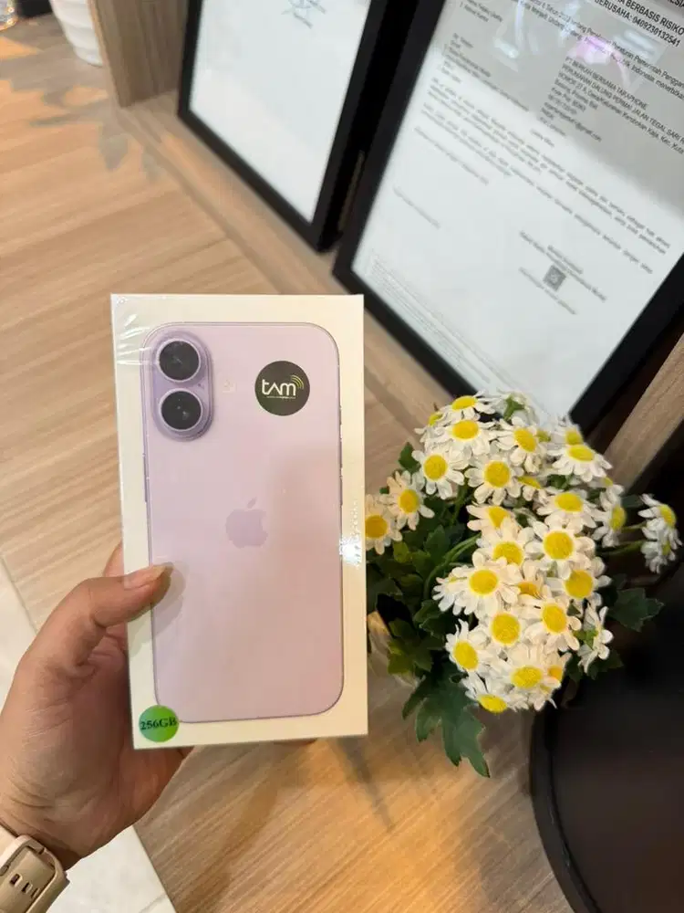 IPHONE 17 256 LAVENDER RESMI INDO MURCE