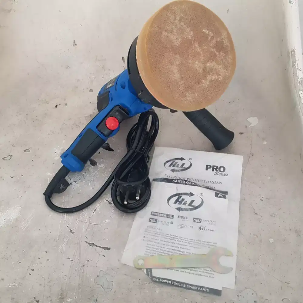 Mesin poles 5 inch H&L