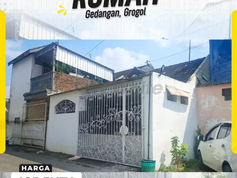 Rumah Minimalis Strategis Nyaman Siap Huni di Gedangan Grogol Sukoharjo