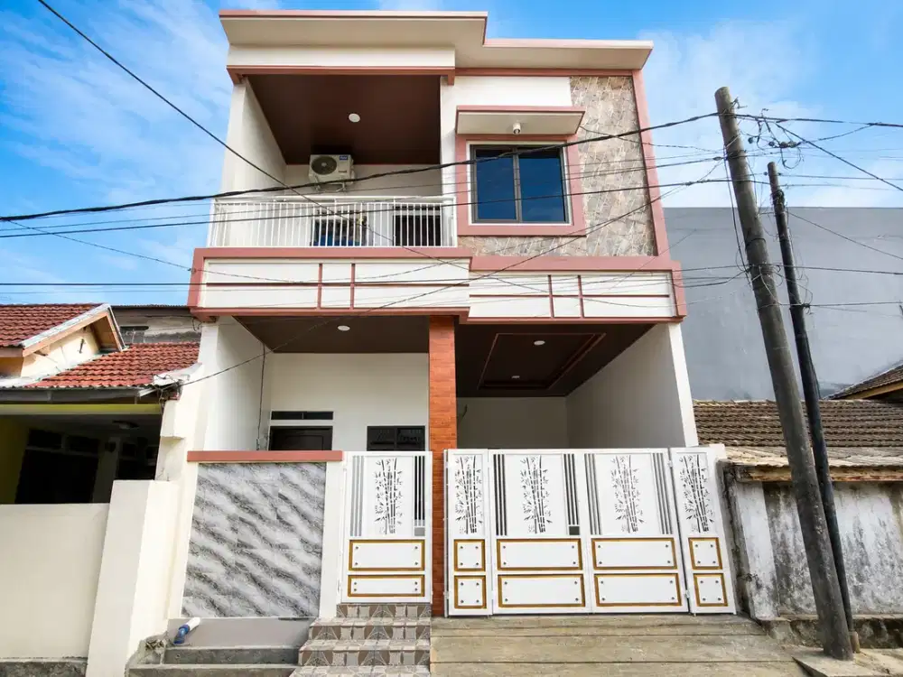 Rumah Cantik Siap Huni Poris Indah – 3 KT, Kitchen Set Lengkap, Harga Nego