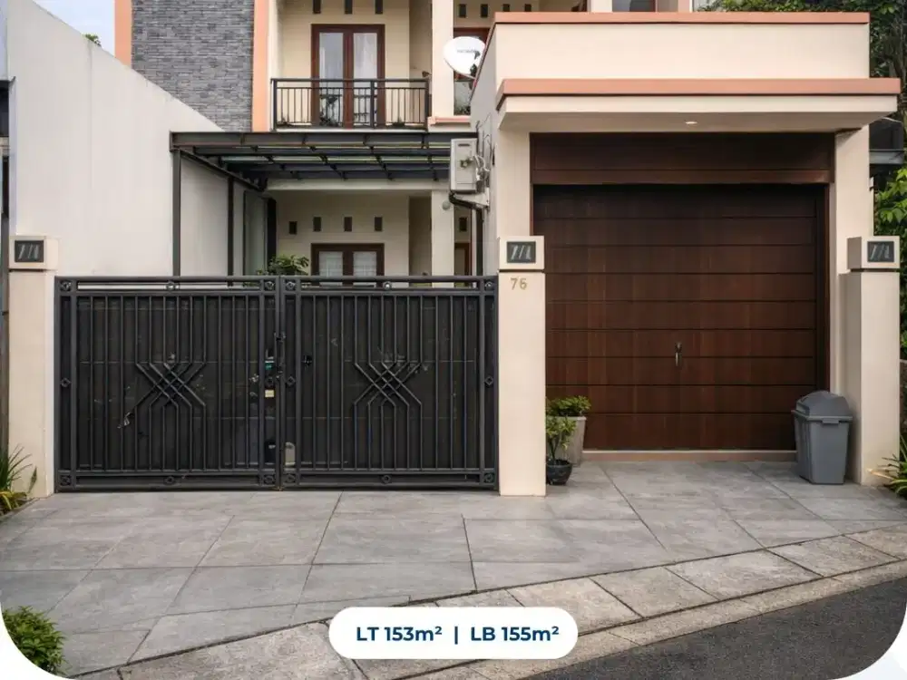 25Jun. Dijual Via Lelang Rumah di Jl. Puskesmas, Pondok Aren