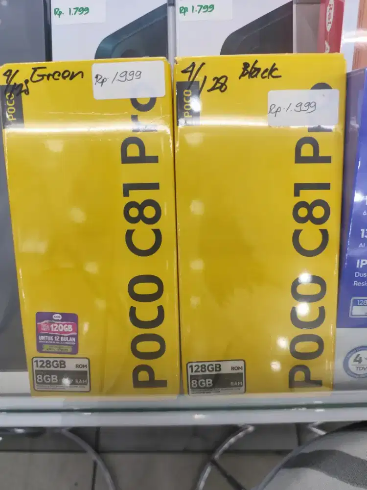 New Baru Xiaomi Poco C81 Pro Ram 4+4/128GB Resmi Garansi 15Bulan