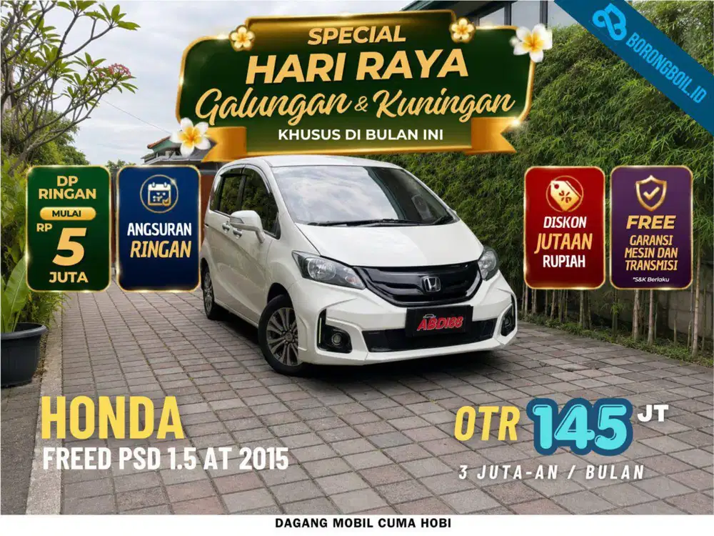 [TERMURAH] HONDA FREED PSD 1.5 AT 2015