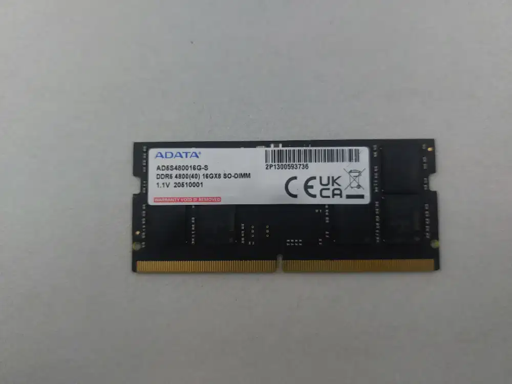 RAM ADATA 16GB DDR5 4800MHZ