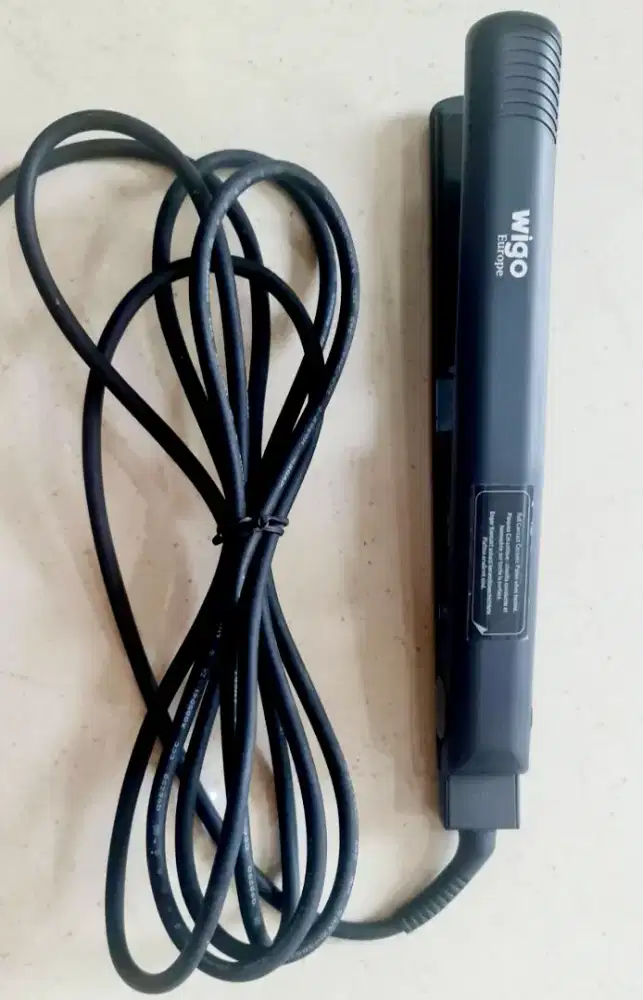 LIKE NEW Catok Catokan rambut wego paris europe eropa hair stle stylis