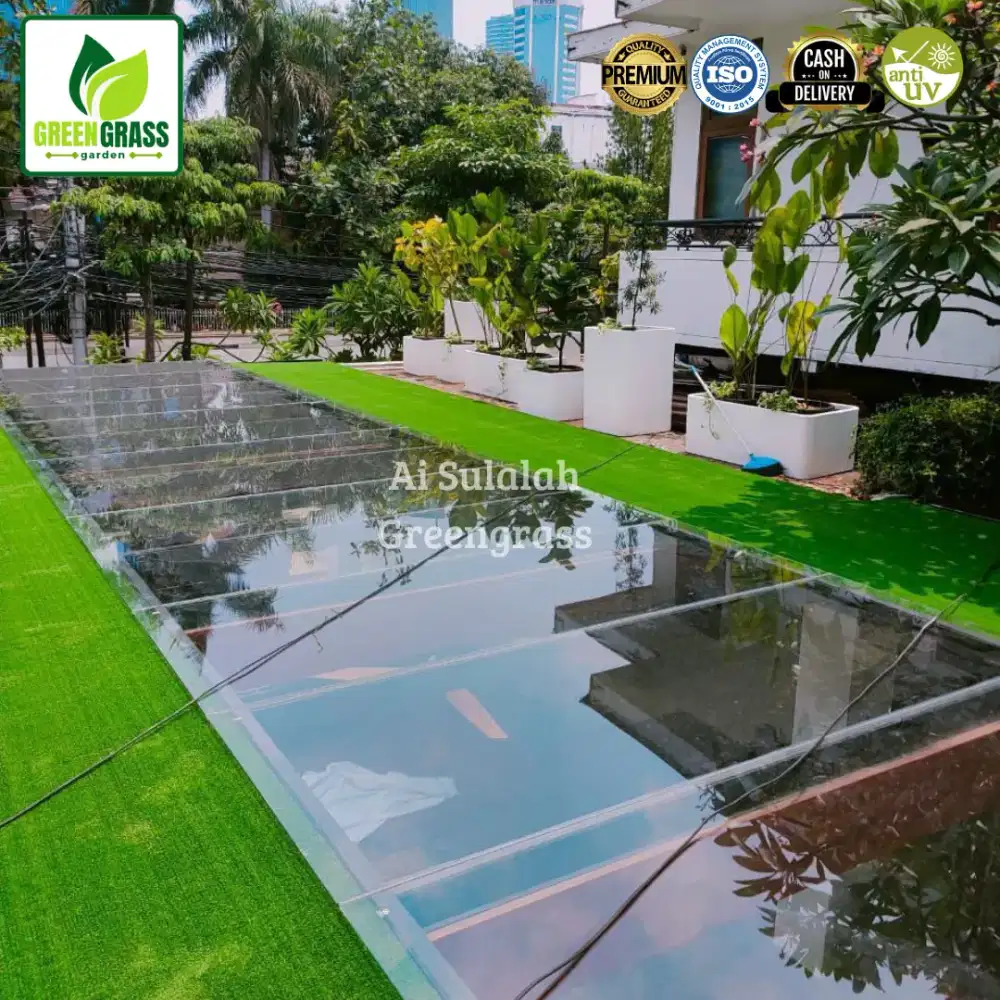 Rumput Sintetis Taman dan Balkon