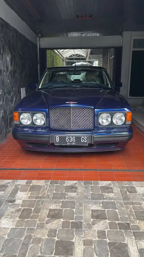 Bentley Turbo R 1997 Blue Biru 1996 1998 Bentley Turbo R Kolektor