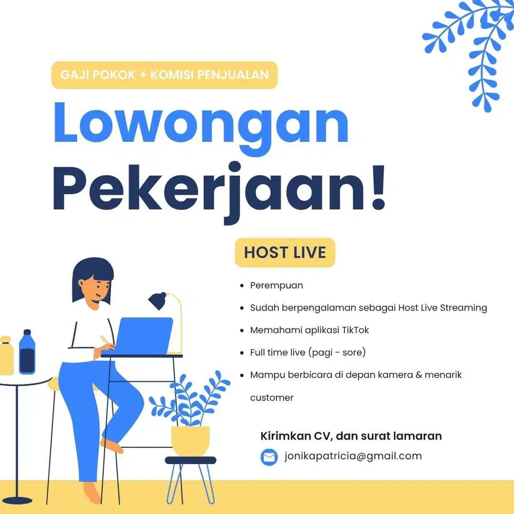 HOST LIVE STREAMING FULL TIME