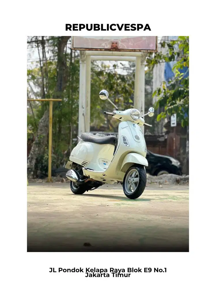 PIAGGIO VESPA LX150 2V CBU ITALY TH 2007 WARNA WHITE INNOCENZA SUPER R